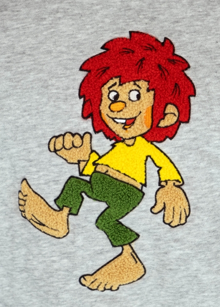 Sweater "Pumuckl" - hellgrau