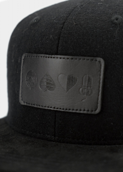 "Schafkopf: Black Edition" - schwarz (Snapback)