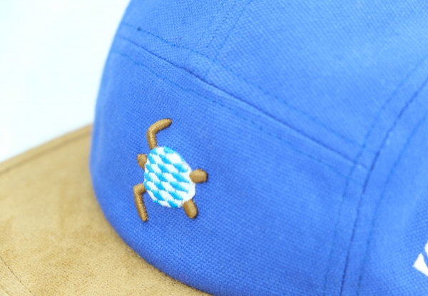 "Schildkröterl" - blau (Kindercap)