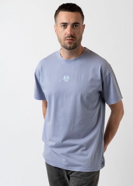 Retro-Shirt "Schneider Weisse" - hellblau