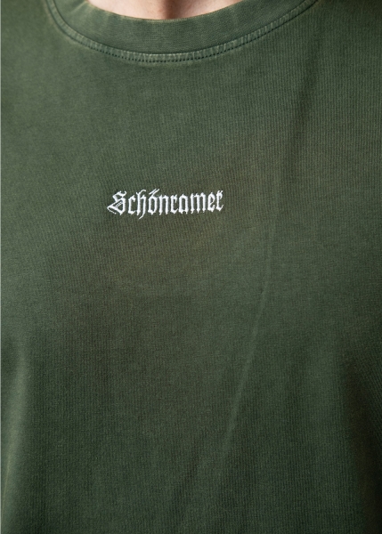 Retro-Shirt "Schönramer" - dunkelgrün