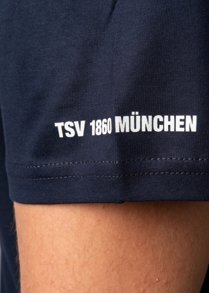 T-Shirt "Sechzig" - blau