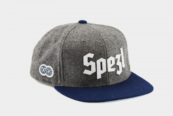 "Hacker-Pschorr: Spezl" -  grau (Snapback)