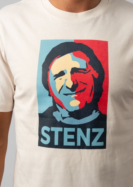 T-Shirt "Stenz" - altweiß