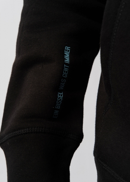 Hoodie "Stenz", schwarz