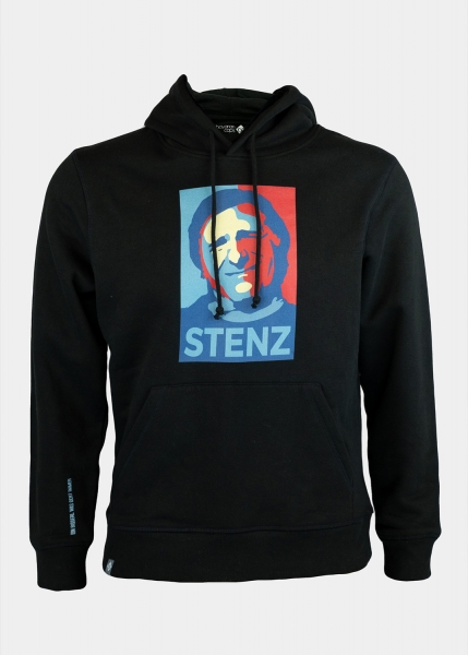 Hoodie "Stenz", schwarz