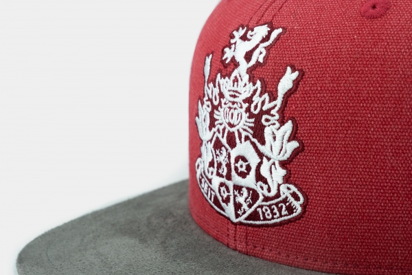 "Stöttner" - rot/grau (Snapback)