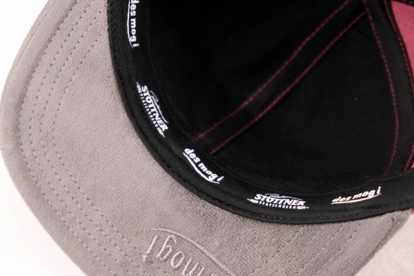 "Stöttner" - rot/grau (Snapback)
