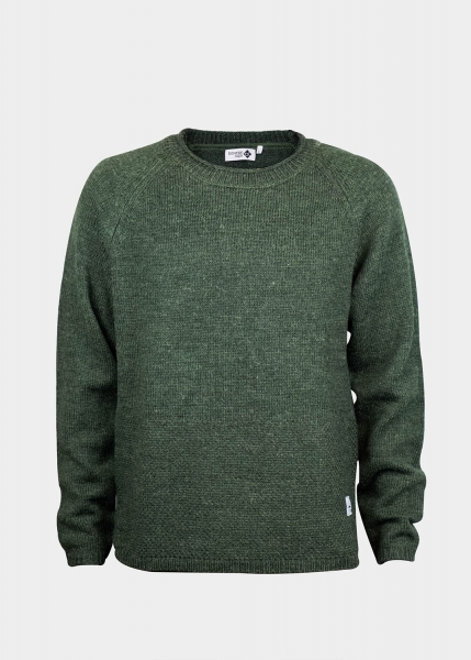 Strickpullover "Quirin" - dunkelgrün