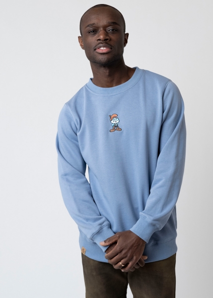 Sweater "Volksfestgaudi" - blaugrau