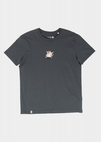 T-Shirt "Aloisius, Sacklzement" - anthrazit