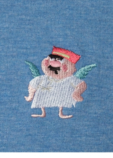 T-Shirt "Aloisius" - hellblau