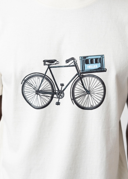 T-Shirt "Expresslieferdienst" - naturcreme