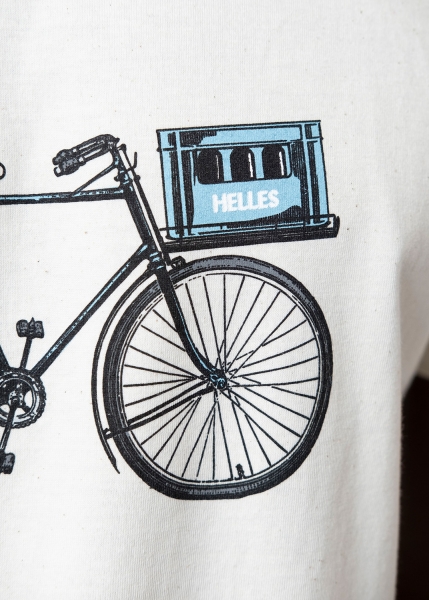 T-Shirt "Expresslieferdienst" - naturcreme