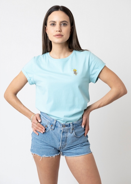 T-Shirt "Biene Maja" - hellblau