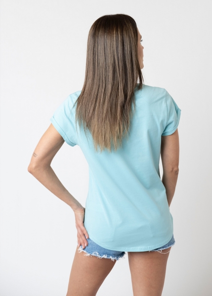 T-Shirt "Biene Maja" - hellblau