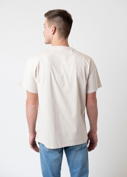 T-Shirt "Pilgerreise" - hellbeige