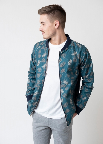 Blouson "Hopfenernte", dunkelblau (Wendejacke)