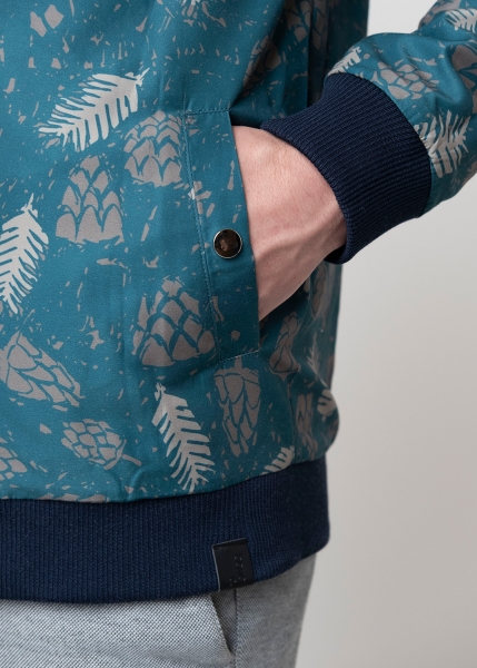 Blouson "Hopfenernte", dunkelblau (Wendejacke)