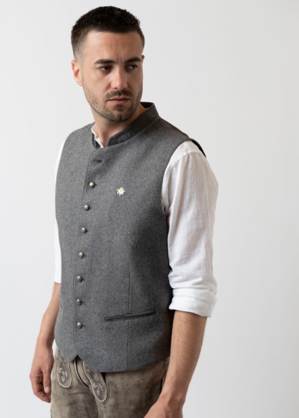 Weste "Karl Otto" - dark grey