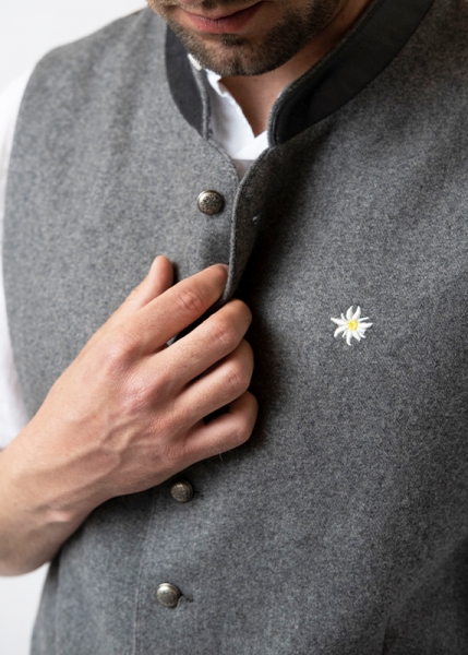 Weste "Karl Otto" - dark grey