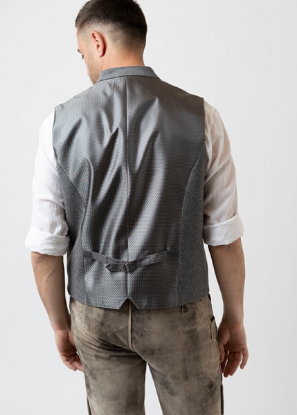 Weste "Karl Otto" - dark grey