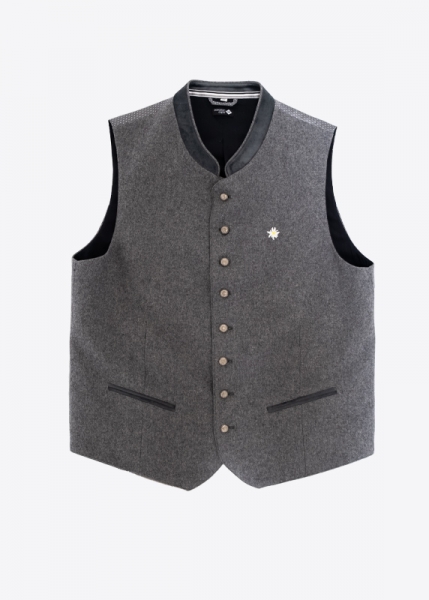 Weste "Karl Otto" - dark grey