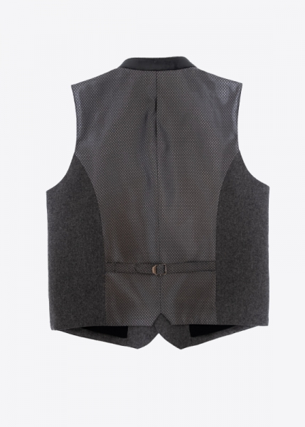 Weste "Karl Otto" - dark grey