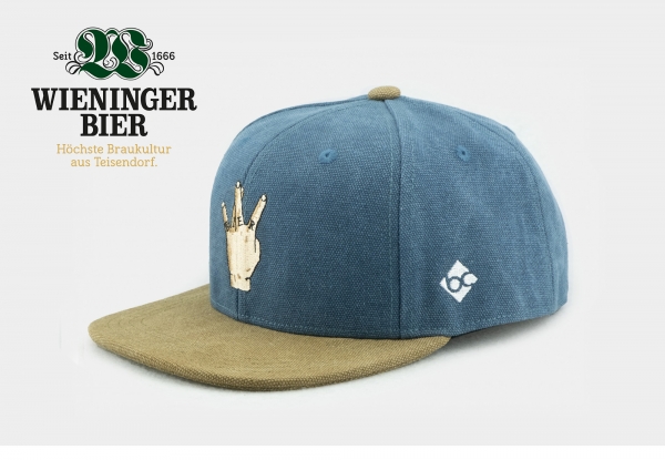 "Wieninger" - dunkelblau (Snapback)