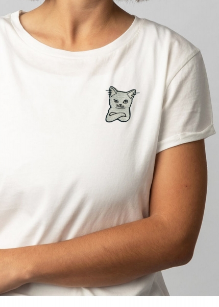 T-Shirt "WINZZ" - altweiß, Damen