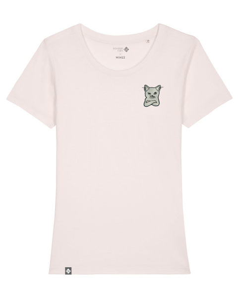 T-Shirt "WINZZ" - altweiß, Damen