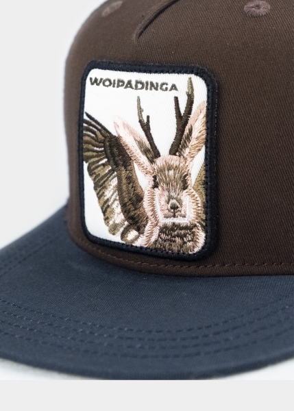 "Woipadinga" - maronibraun (Snapback)