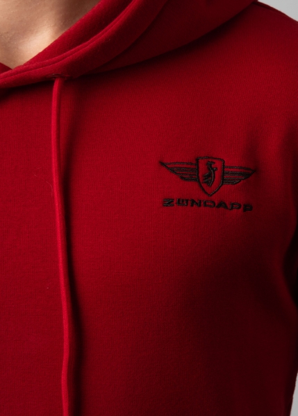 Hoodie "Zündapp" - dunkelrot